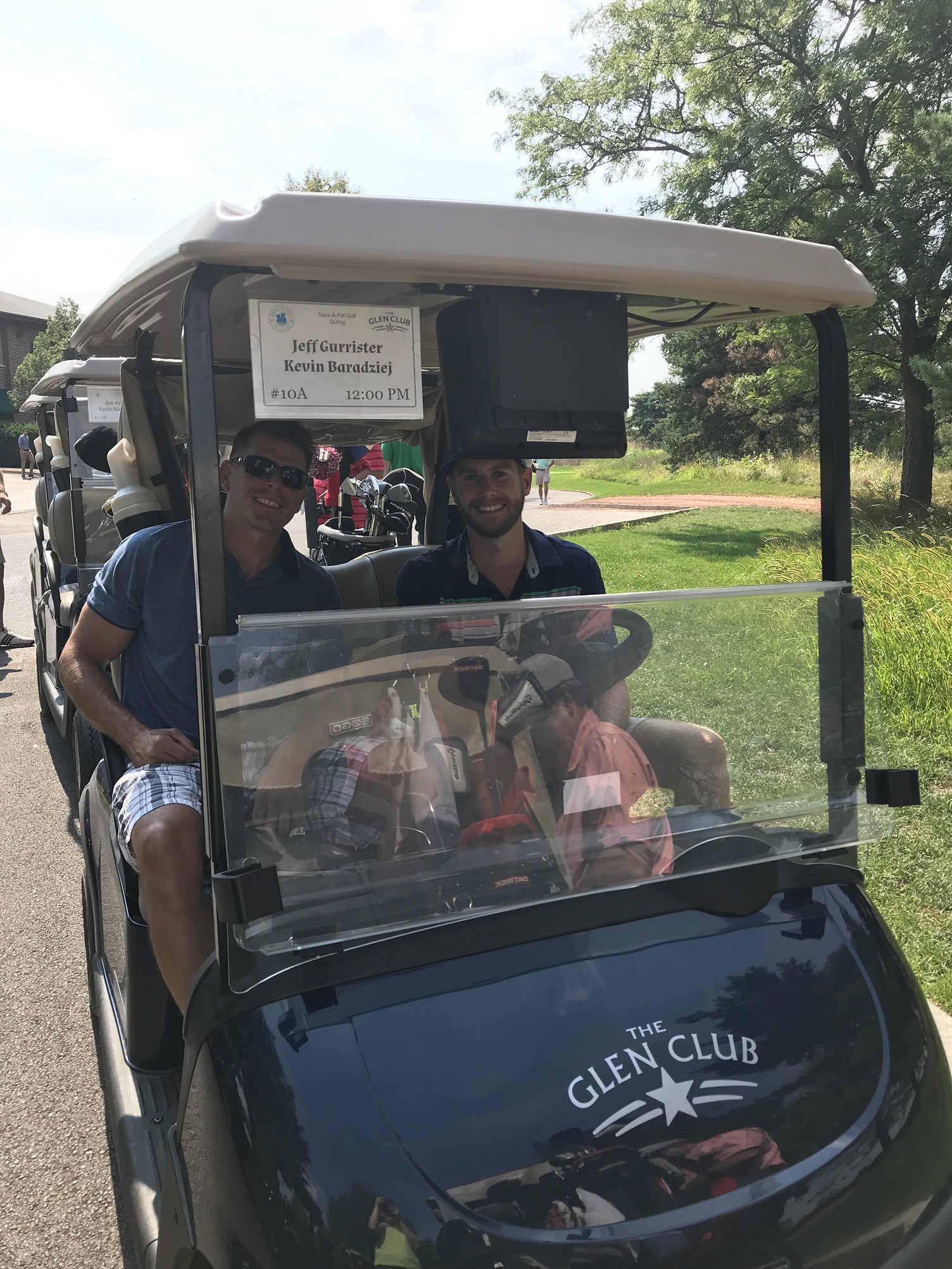 Kevin Baradziej and Jeff Gurrister participated in the 4th Annual Real Estate to the Rescue Golf Outing charity tournament, for the Save-A-Pet Foundation.